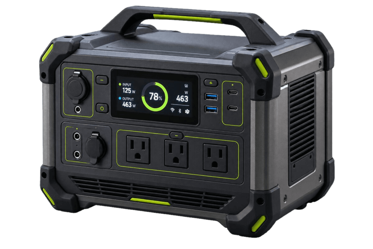 Original illustrative render representing a mid-size portable power station — not an exact photograph of the ALLPOWERS R1500 LITE.