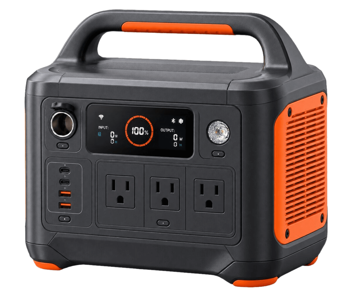 Original illustrative render representing a mid-size portable power station — not an exact photograph of the Segway Cube 1000.